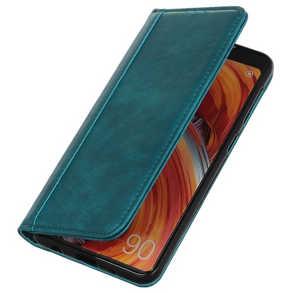 Xiaomi Redmi Note 13 4G Cover Haljasnahkainen Litchi Texture phone case Green