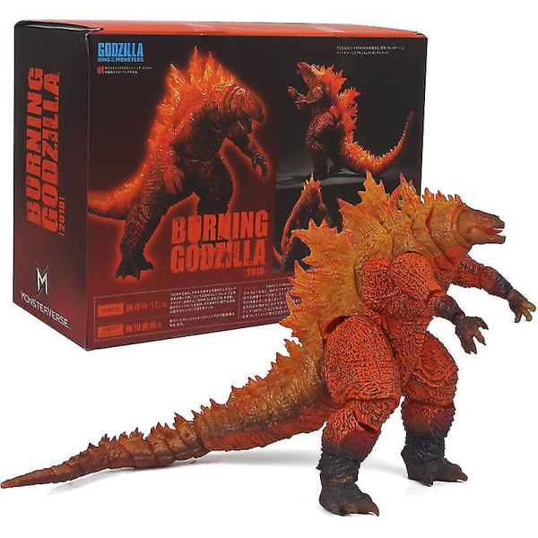 Anime Godzilla Vs Kong Figurine Mechagodzilla King Of The Monsters Dinosaur Artikuloitu toimintahahmo Keräilymalli Nukkelelu X 18