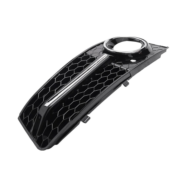 1 par bil vänster & höger främre stötfångare Dimljus kamgaller Grill för A4 B8 2009-2012 8k0807682 8k08 Bright Black