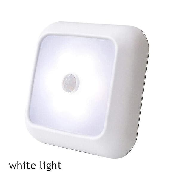 Led Bevægelsessensor Lys Pir Badeværelse Natlys Med Usb Kabelskab Trappe white light C