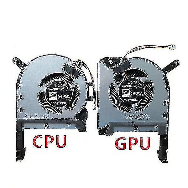 Tietokoneen tuulettimet Yhteensopivat Asus Fa706 Fx706li Fx706l Fa706iu Fa506 Fx506l Fx506lu Fa506ii Fx505d Fx95d Fx86 F CPU AND GPU fan