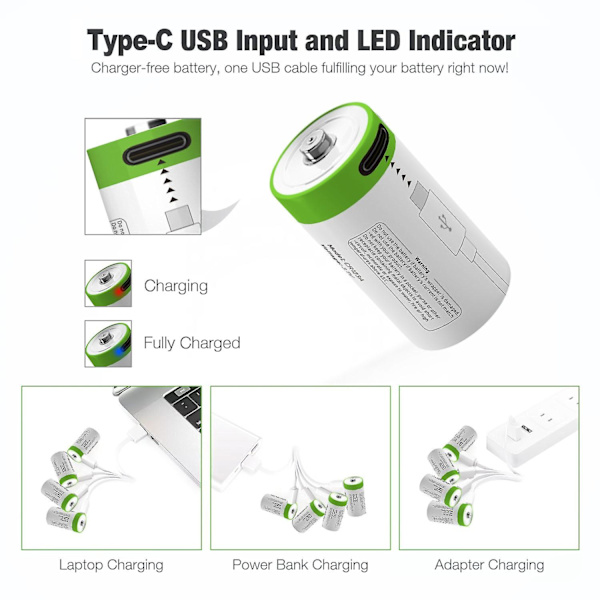 2 stk CR2 Li-ion batteri 3,7V 300mAh genopladelige batterier til digitalkamera GPS Sikkerhed Medical E
