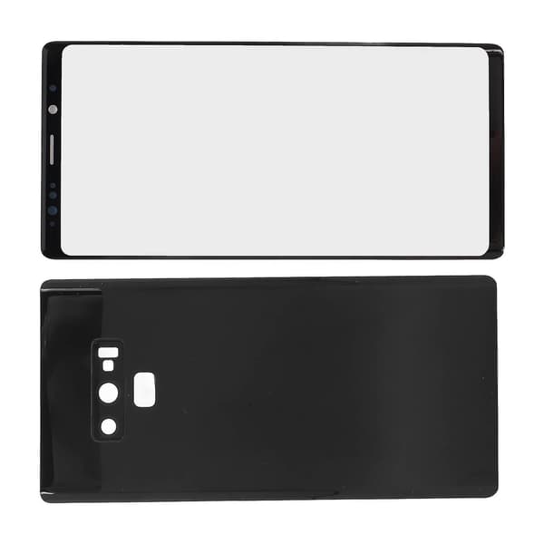 Galaxy Note 9 Reparationssats för svart skärm och bakpanel