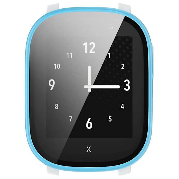 Case PC watch Cover X6 Playlle, karkaistu lasi näytönsuoja Blue