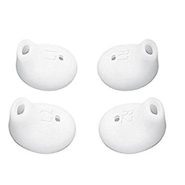 Øretelefoner Øretelefoner til Samsung Active Galaxy S6 S7 Edge Level U Earbud Ear Tip Gel 2pair White