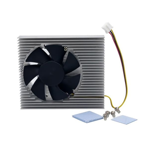 Køleplade og blæser til Banana Pi R3 Board Cooling Pad Cooler Kompakt størrelse