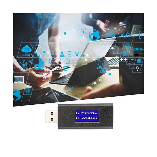 Usb GPS-signaldetektor Usb-flash-driver Ingen GPS-positionering GPS-detektor Black
