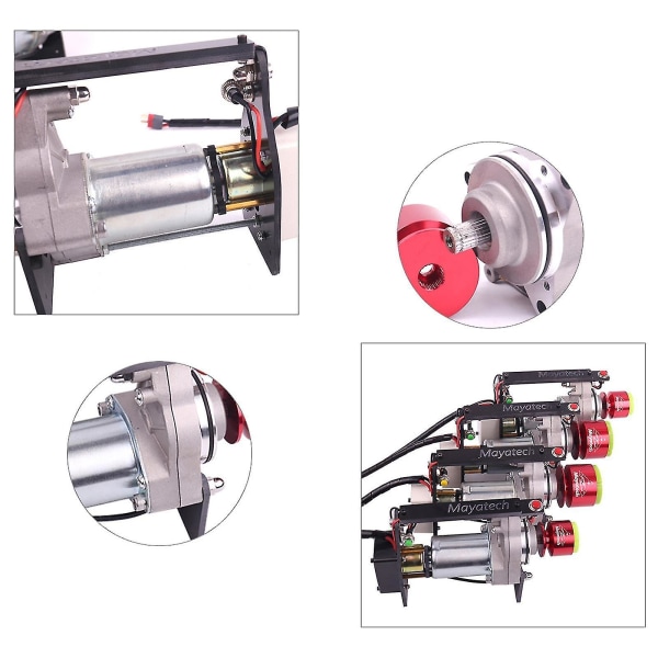 Rc-moottorin käynnistin Mayatech 10cc-80cc bensiinimoottorille Tyyli A XT60 big head starter