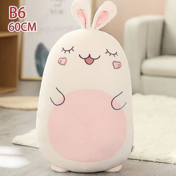 Squish Super Pehmeä Pehmolelu Animal Kawaii Unicorm Dinosaur Lion Pehmeä Iso Tyyny Rabbit 60CM