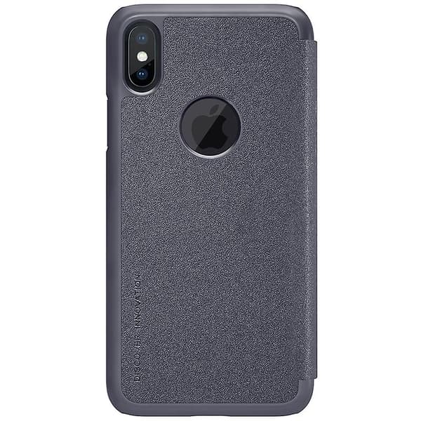 NILLKIN Sparkle Series Folio Case för iPhone X/XS (med logotyp) - Black