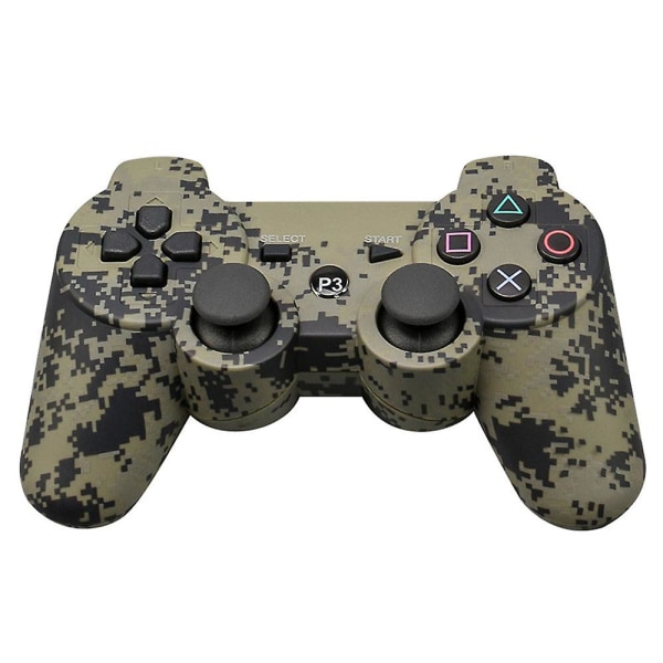 För Ps3 Wireless Bluetooth 30 Controller Game Handle Remote Gamepad Stock Camouflage