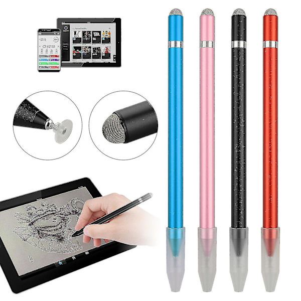 Hmwy-universal Phone Tablet Touch Screen Penna Ritstift för Android Iphone Ipad Black