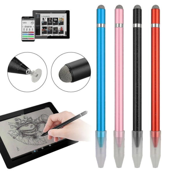 Hmwy-universal Phone Tablet Touch Screen Penna Ritstift för Android Iphone Ipad Pink