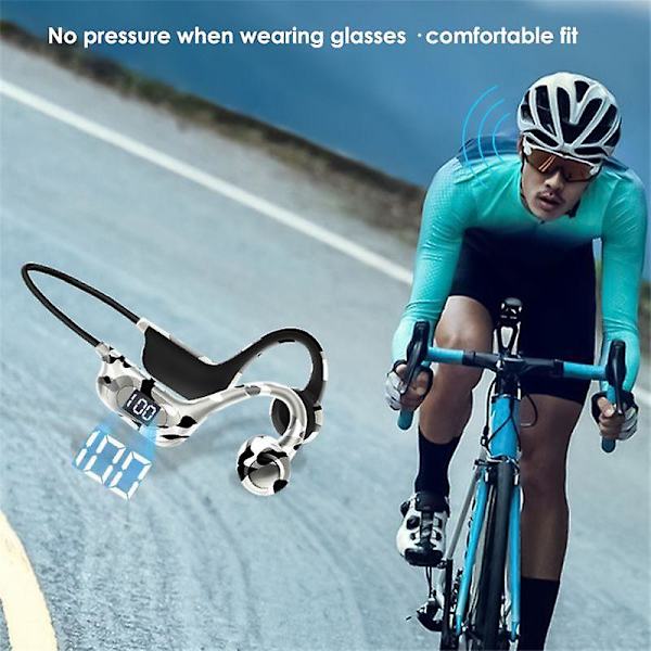 Xiaomi Hanging Neck Sports Bone Conduction Hörlurar Trådlösa hörlurar Red