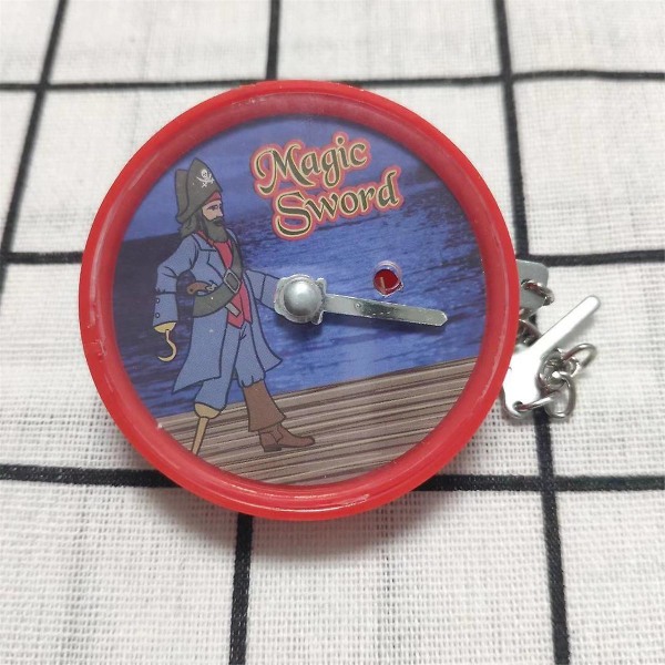 Trick legetøj til børn Funny Magic Pirate Box Secret Box Relief Stress Supplies Red