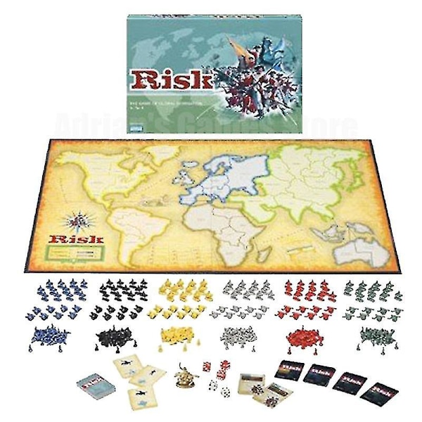 Risk Battle Brädspel Situation i krigande stater