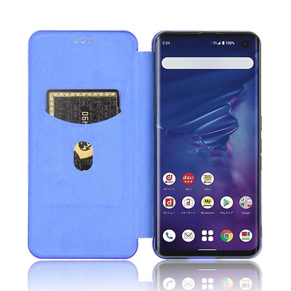 Fujitsu Arrows 5g (f-51a) case Blue
