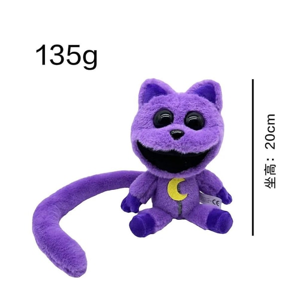 1-8 kpl Hymyileviä Otuja Pehmolelu Hymyileviä Otuja Catnap Dogyday Dogday Cat Nap Catnat Nukke Pehmeä Lelu Peluches Tyyny Set B5 about 30cm