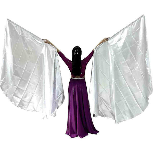 Ylistystanssin set Tanssirekvisiitta kirkon esiintymisasu Fan0686 Silver