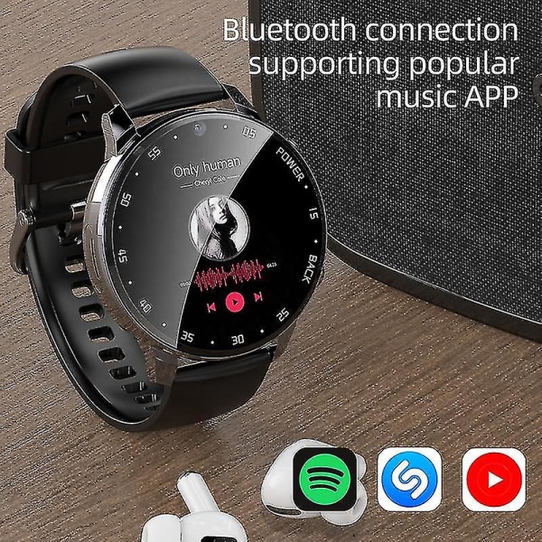 4g Net New A3 Global Android Smartwatch Herr Dual Hd Camera Full Touch Screen Heartrate Ip67 Vattentät Smart 64g Sim Call