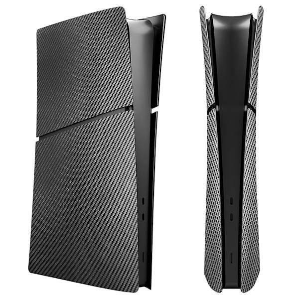 Ps5 Slim Cover Ps5 Slim Plader, Carbon Fiber Ps5 Slim frontplade, Adskilte støvtætte sidepaneler Shell kompatibel med Playstation 5 Slim For PS5 Slim Digital