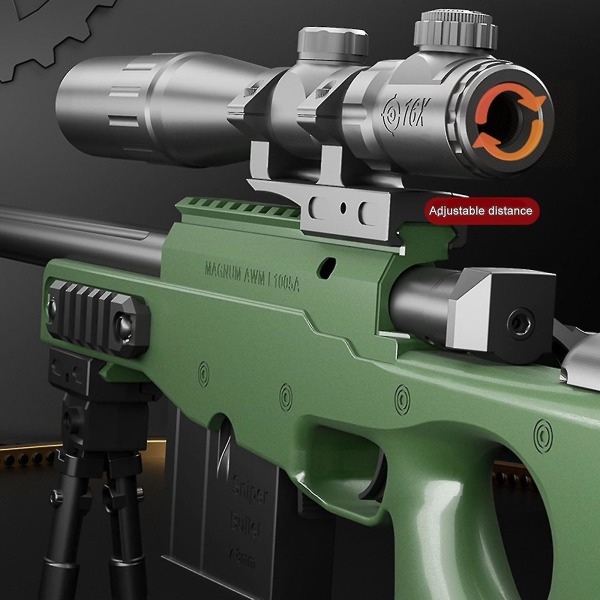 Nerf Rampage N-strike Elite Toy Blaster ja 18 Dart Drum Slam Fire For Kids, Army green