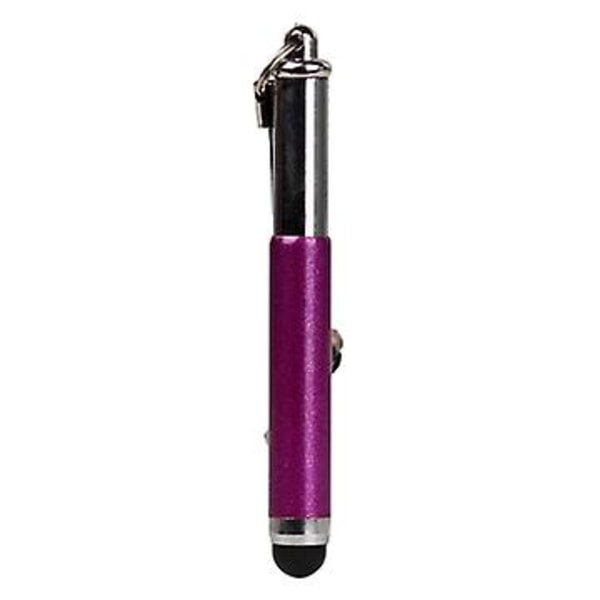 Universal infällbar kapacitiv Soft Stylus Touch Pen för iPhone iPad iPod HTC Silver Style Y iPhone 12 mini 5.4 inc