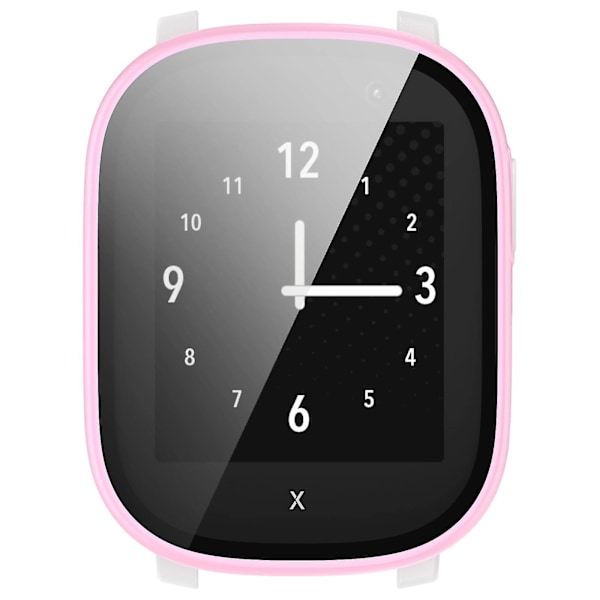 Case PC watch Cover X6 Playlle, karkaistu lasi näytönsuoja Pink
