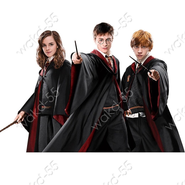 Harry Potter Magic Robe Cosplay-asu Viitta Lasten roolileikkejä Slytherin greenTie 155cm