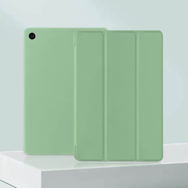 SAM Galaxy Tab S10FE, tablettikotelo, TPU-tabletin pehmeä kotelo (Matcha-vihreä)