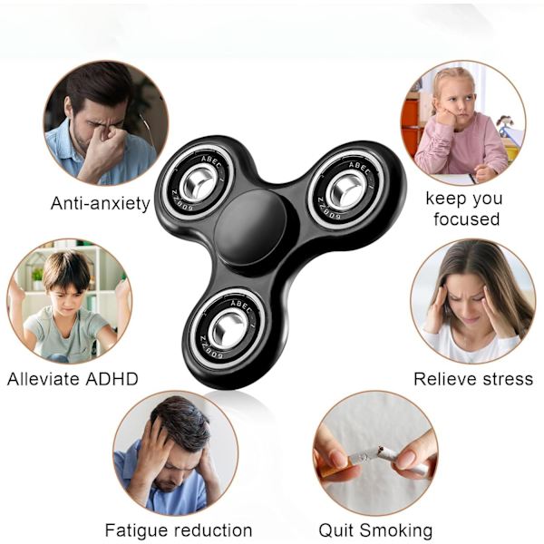Fidget spinner leksak (1 st), cool fidget spinner