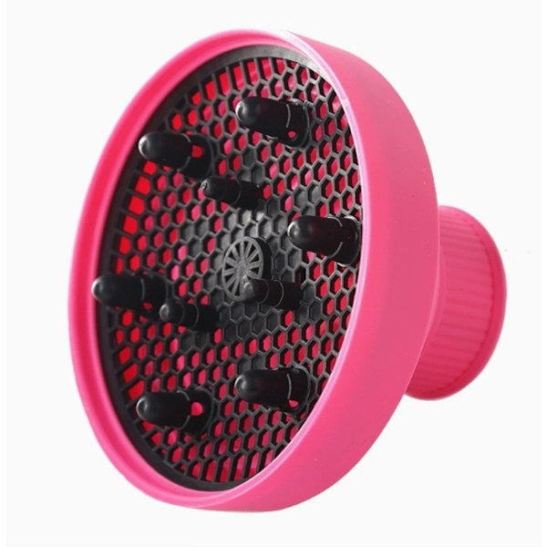 Hårstyler, Hårstyler Diffuser hårfønerfeste universal, Hårstyler Universal Diffuser for hårfønerhette, Rose rød