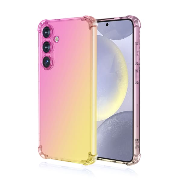 Samsung Galaxy S24 Plus Mobilskal, Gradient, Stötsäkert (Roséguld)