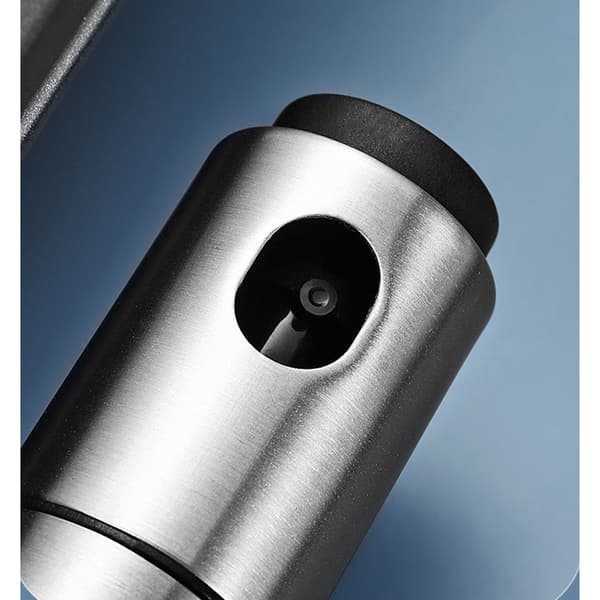 Oliediffuser - Køkkendiffuser - Rustfrit stål - 100 ml, drypfri dispenser (grøn)