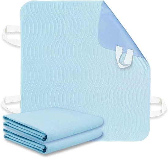 Vanntett underlag 86x91cm – Vaskbart beskyttende underlag – 4-lags konstruksjon – Polyesterfiber + TPU