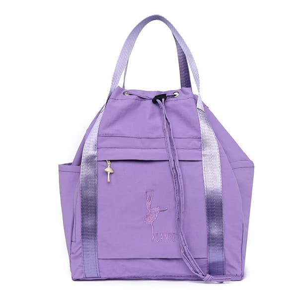 Joogakassi/urheilukassi, tanssireppu, violetti