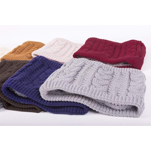 Vinter Halsvarmer - Varm Halsvarmer - Unisex - Lysegrå