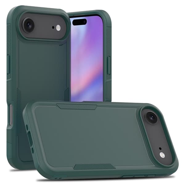 iPhone 17 Air Støtsikkert Telefondeksel, Mørkegrønn