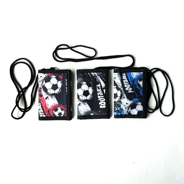 Tri-fold guttepung, sammenleggbar herrepung, rød