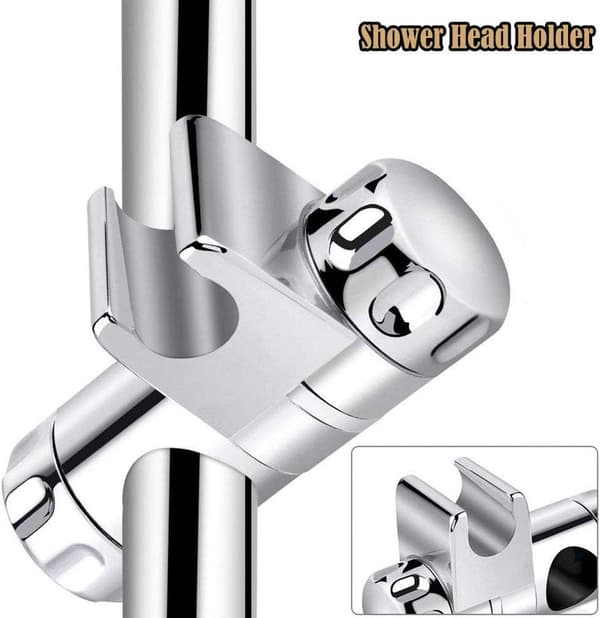 Håndbruserholder, Brusehovedholder, Justerbar Bruseholder, 25MM