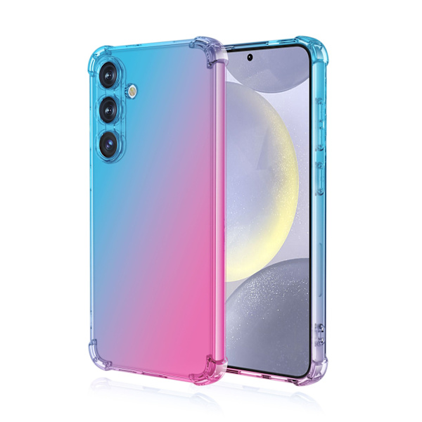 Samsung Galaxy S21 Plus Telefondeksel, Gradient, Støtsikkert (Blå rosa)