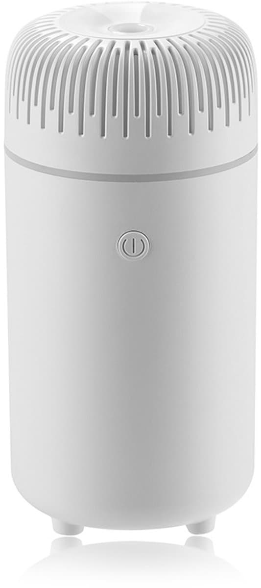 Bil Diffuser Luftfuktare, 100ml Luftfuktare, Aromaterapi Diffuser, Mini Portabel Diffuser, Med LED, för Bil Hem Kontor Sovrum, Vit