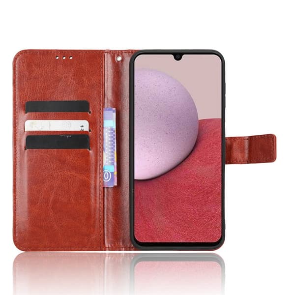 SAM Galaxy A15 4G/5G Flipfodral med SIM-kortplats (Guld)