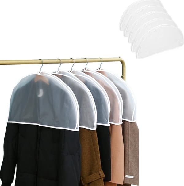 5-pack axelskydd - dammskydd, 60x30cm (transparent)