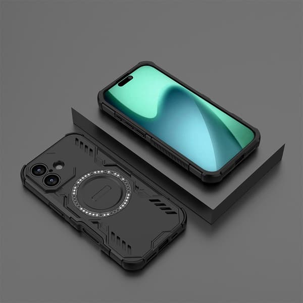 iPhone 17 Pro Stöttåligt Skyddsfodral, Mobilskal, Grön