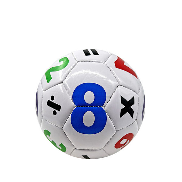 15 cm børnefodbold, miljøvenlig børnefodbold, nummerdesign