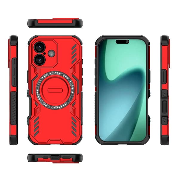 iPhone 17 Air Stötsäkert Skyddsfodral, Mobilskal, Blå