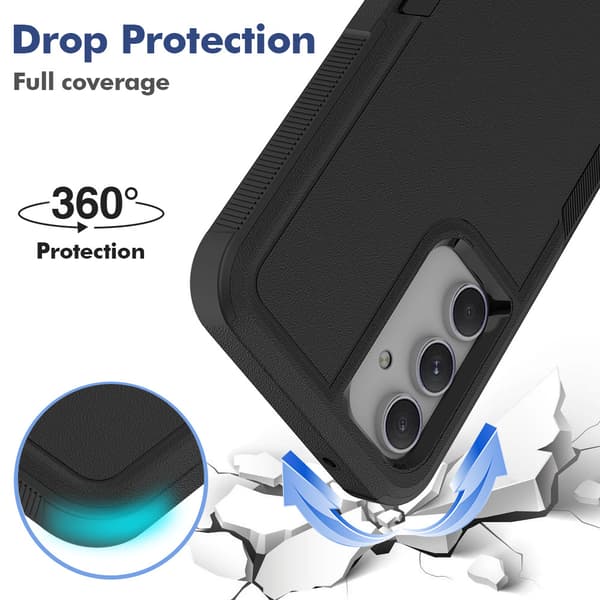 Samsung Galaxy S23 FE Telefondeksel, Fallsikkert Deksel, Teal