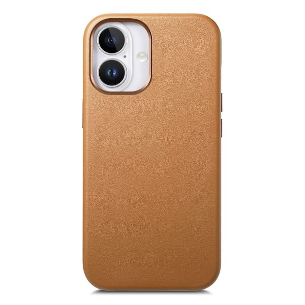 iPhone 16 Plus Mobilskal, Fallskydd, Brun