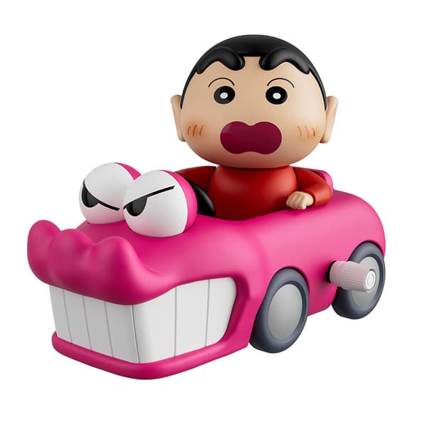 Söpö vedettävä auto, keräilyhahmolelu, punainen